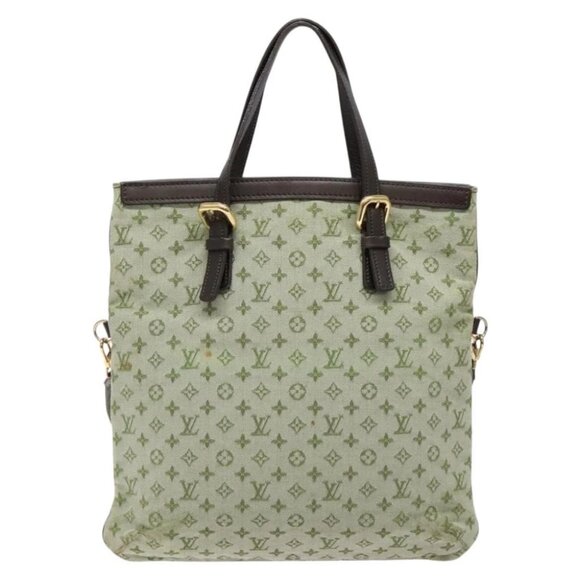 LOUIS VUITTON Monogram Mini Françoise Tote Bag 2way Khaki - Picture 2 of 15